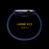 Microsonic Samsung Galaxy Watch 46mm Kordon Large Size 165mm Braided Solo Loop Band Koyu Yeşil 3