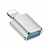 Microsonic Lightning to OTG Adapter Lightning iPhone iPad Dişi USB Dönüştürücü Adaptör Gri 1