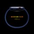 Microsonic Amazfit GTS Kordon Medium Size 155mm Braided Solo Loop Band Siyah 3