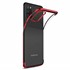 Microsonic Samsung Galaxy A02s Kılıf Skyfall Transparent Clear Kırmızı 2