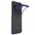 Microsonic Samsung Galaxy A02s Kılıf Skyfall Transparent Clear Mavi 2