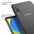Microsonic Samsung Galaxy A7 2018 Kılıf Skyfall Transparent Clear Mavi 5