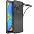 Microsonic Samsung Galaxy A7 2018 Kılıf Skyfall Transparent Clear Siyah 1