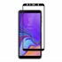 Microsonic Samsung Galaxy A7 2018 Tam Kaplayan Temperli Cam Ekran koruyucu Siyah 1