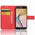 Microsonic Cüzdanlı Deri Samsung Galaxy J7 Prime 2 Kılıf Kırmızı 1