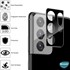 Microsonic Samsung Galaxy S21 Ultra Kamera Lens Koruma Camı V2 Siyah 5
