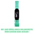 Microsonic Xiaomi Mi Band 6 Kordon Transparent Clear Band Yeşil 2
