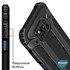 Microsonic Xiaomi Poco X3 NFC Kılıf Rugged Armor Mavi 6