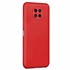 Microsonic Matte Silicone Xiaomi Redmi Note 9 5G Kılıf Kırmızı 2