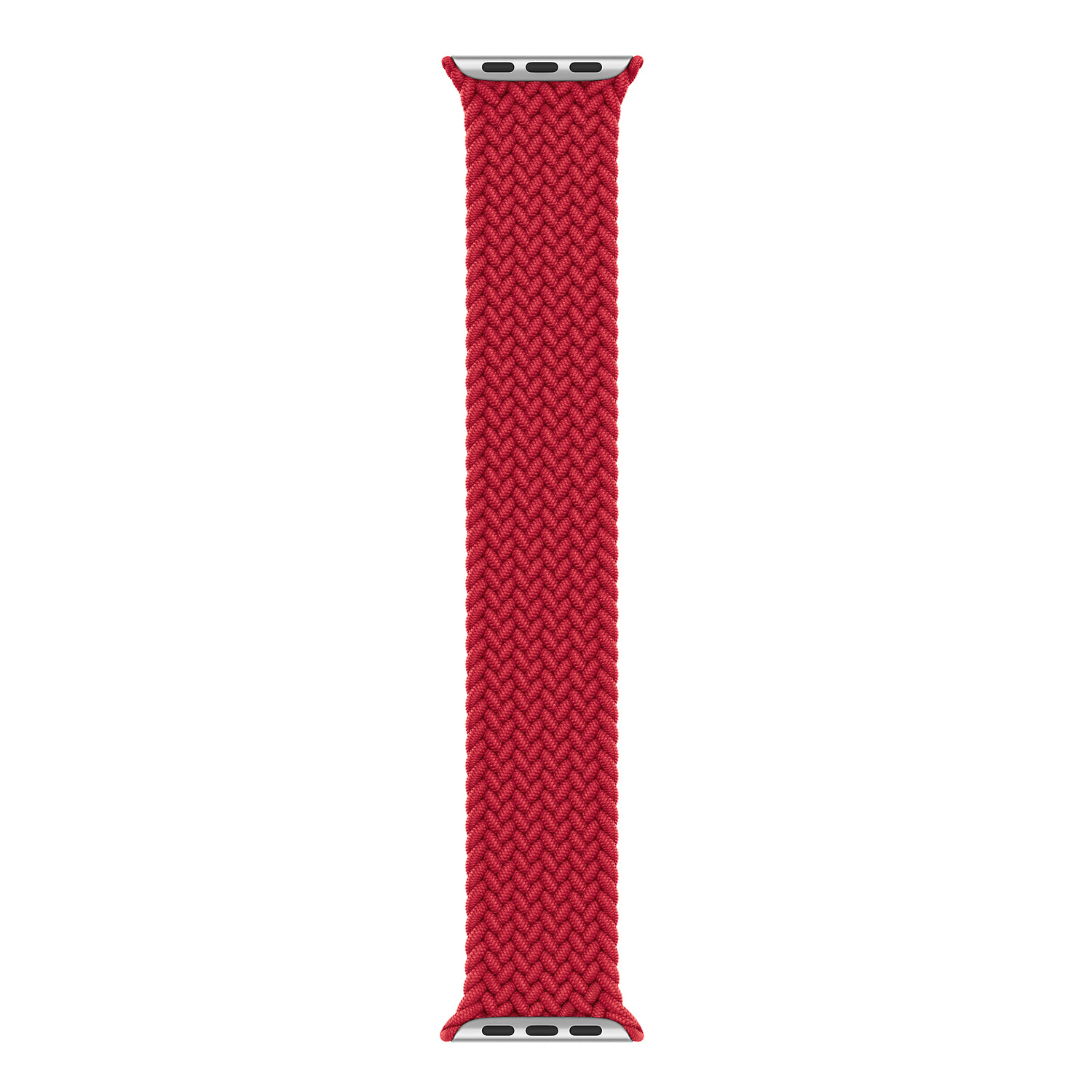 Microsonic Apple Watch Series 3 42mm Kordon Large Size 160mm Knitted Fabric Single Loop Kırmızı