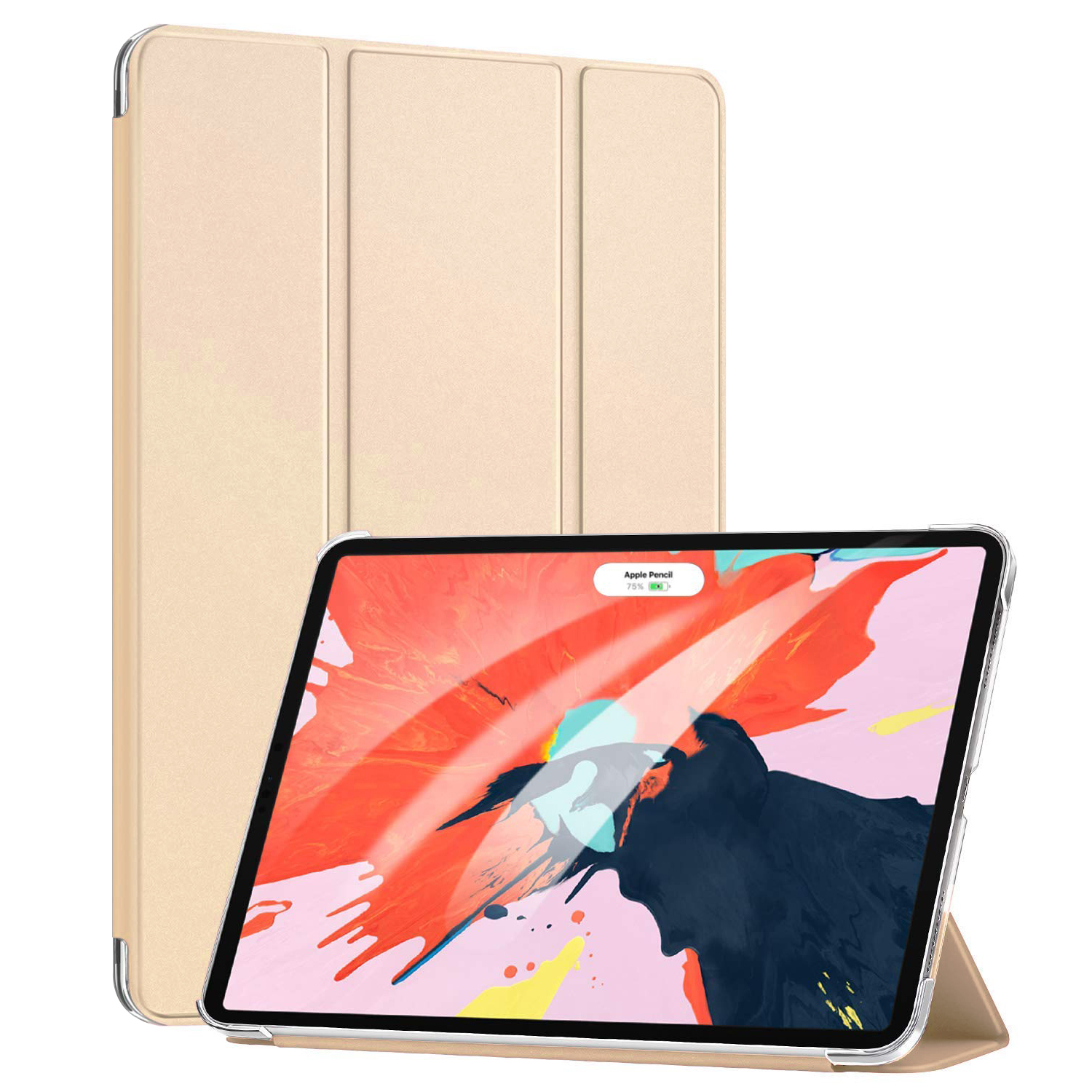 Microsonic Apple iPad Pro 11 2020 2 Nesil Kılıf A2228-A2068-A2230 Smart Case ve Arka Kapak Gold