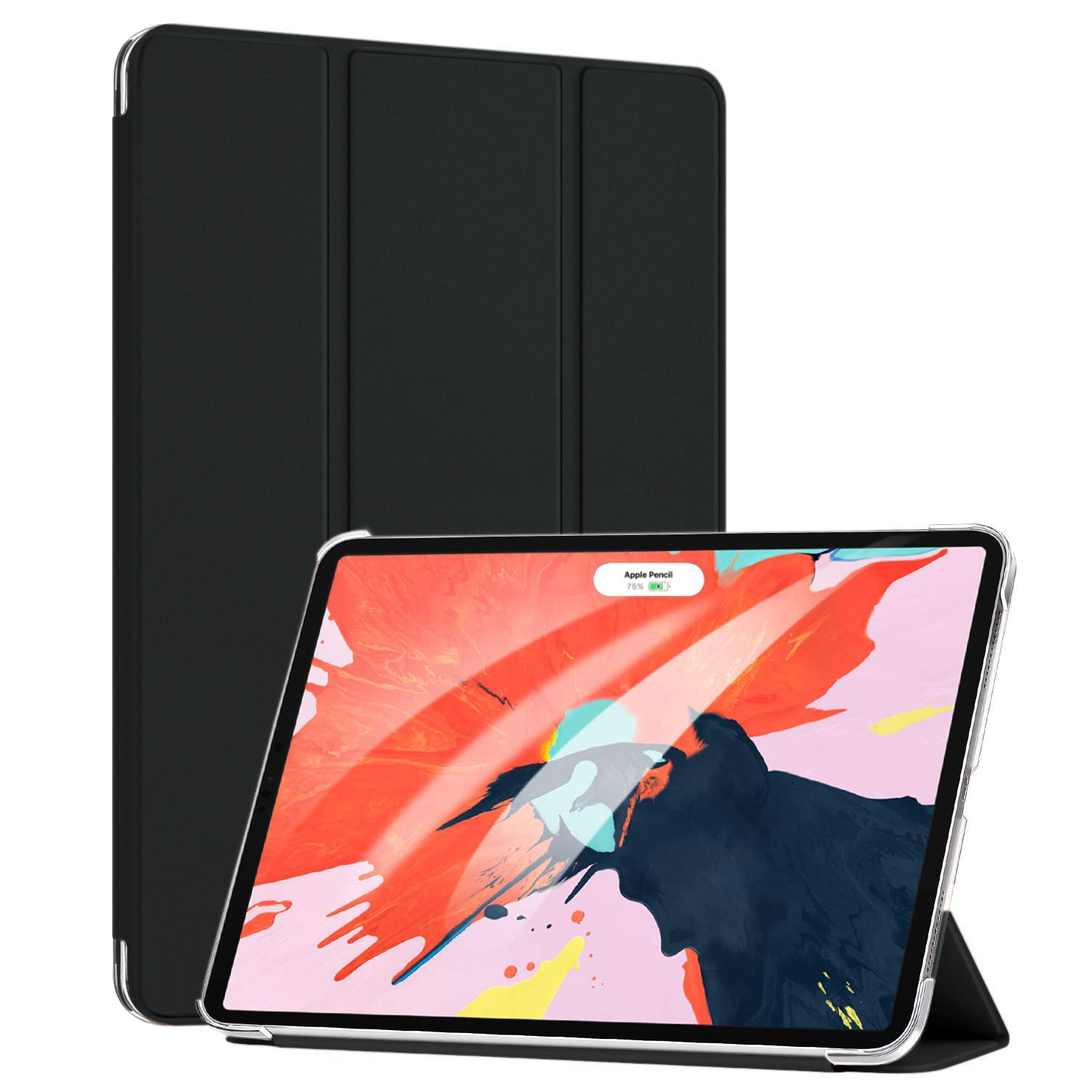 Microsonic Apple iPad Pro 11 2020 2 Nesil Kılıf A2228-A2068-A2230 Smart Case ve Arka Kapak Siyah