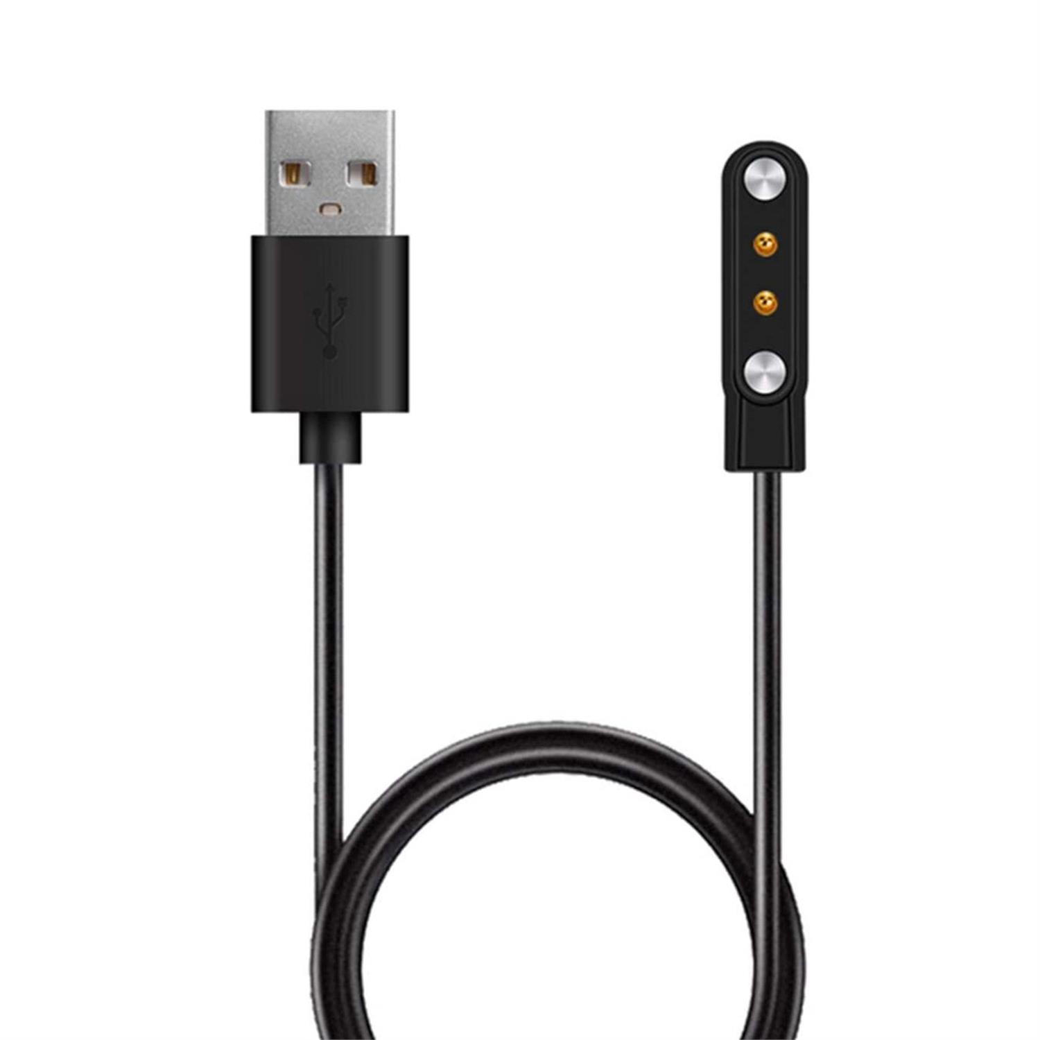 Microsonic Haylou Solar LS05 Manyetik USB Şarj Kablosu Siyah