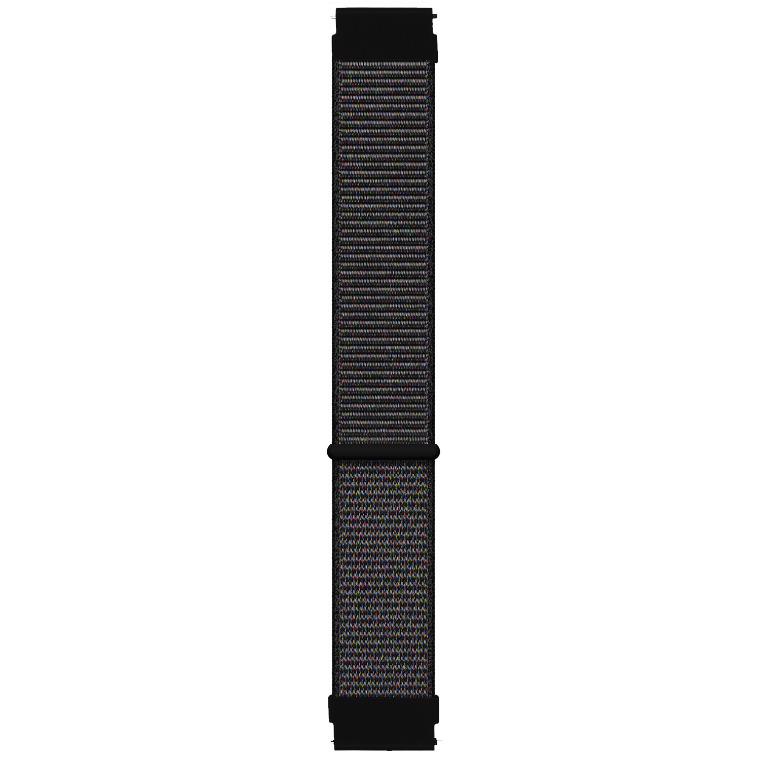 Microsonic Samsung Galaxy Watch Active 2 44mm Hasırlı Kordon Woven Sport Loop Siyah