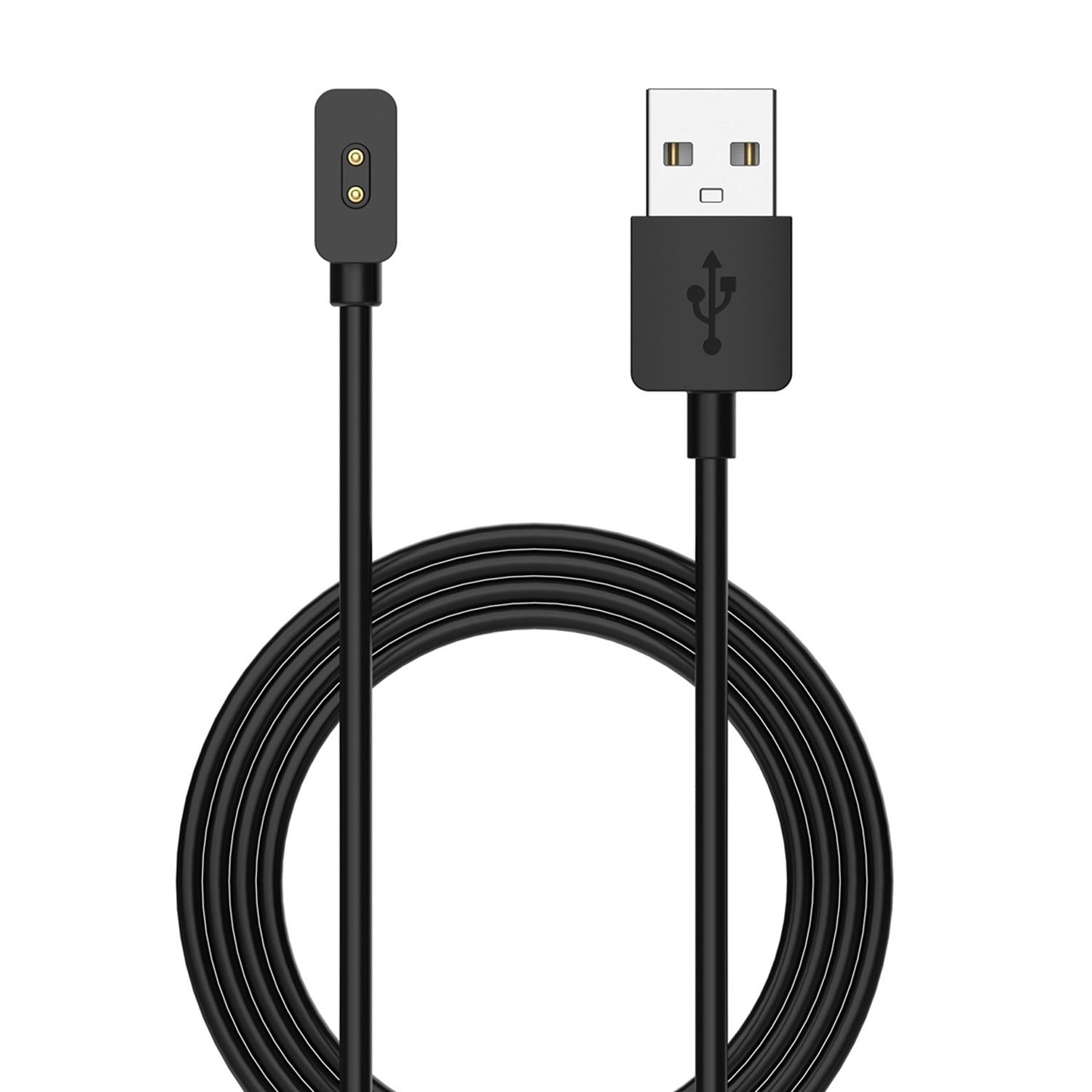 Microsonic Xiaomi Mi Band 8 Manyetik USB Şarj Kablosu Siyah