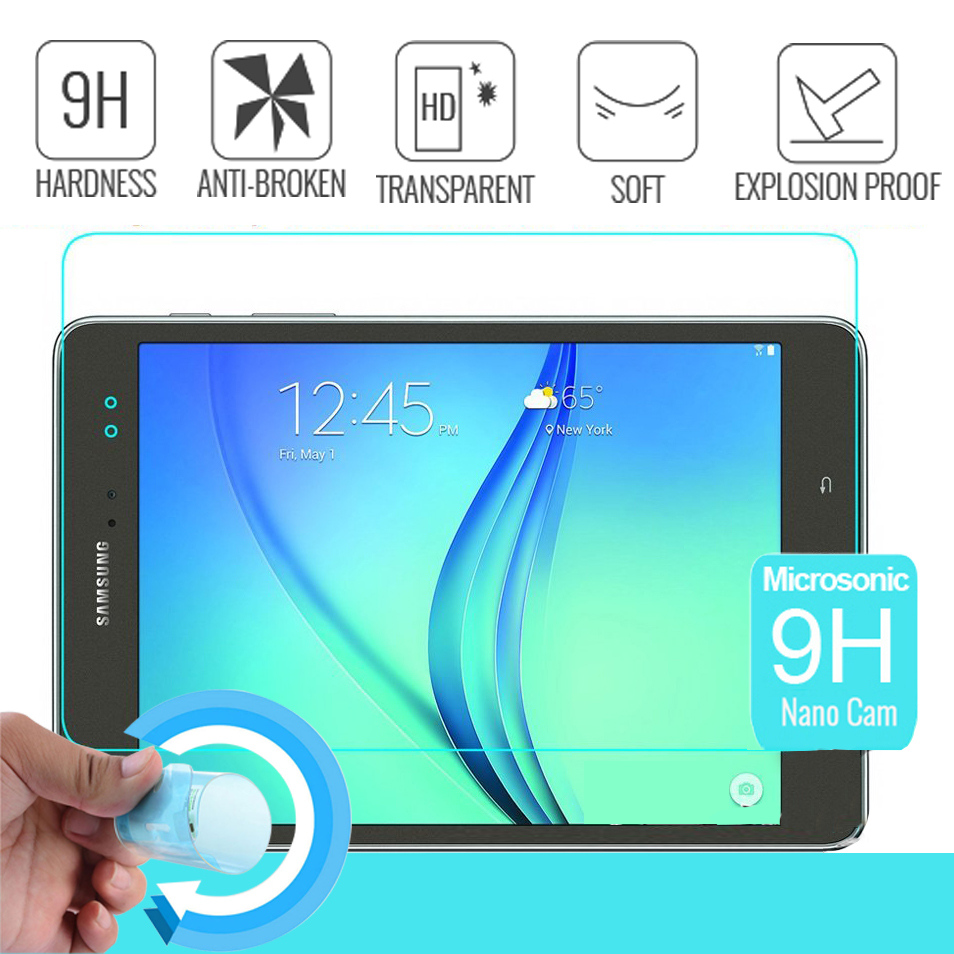 Microsonic Samsung Galaxy Tab A 8 0 T350 Nano Cam Ekran koruyucu Kırılmaz film