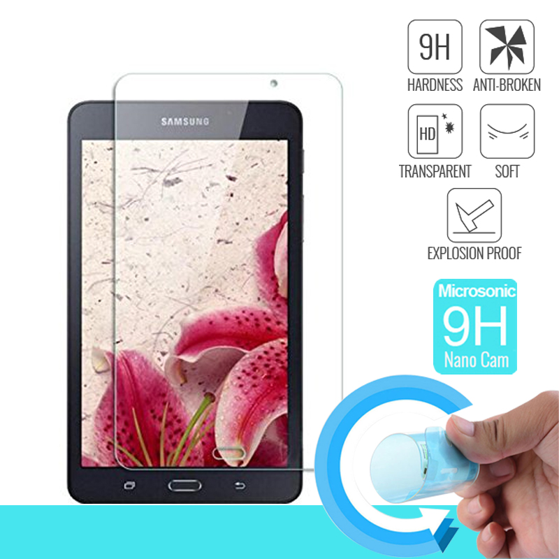 Microsonic Samsung Galaxy Tab A 7 0 2016 T280 Nano Cam Ekran koruyucu Kırılmaz film