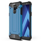 Microsonic Samsung Galaxy A6 Plus 2018 Kılıf Rugged Armor Mavi