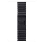 Microsonic Apple Watch Series 7 45mm Kordon Link Bracelet Band Siyah