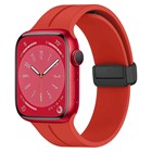 Microsonic Apple Watch Ultra Kordon Ribbon Line Kırmızı