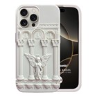 Microsonic Apple iPhone 13 Pro Kılıf Praying Angel Bej