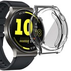 Microsonic Huawei Watch GT 3 SE Kılıf 360 Full Round Soft Silicone Şeffaf