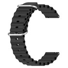 Microsonic Huawei Watch GT3 46mm Kordon Ocean Band Siyah