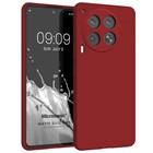 Microsonic Matte Silicone TECNO Camon 30 Kılıf Kırmızı