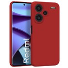 Microsonic Matte Silicone Xiaomi Redmi Note 13 Pro Plus 5G Kılıf Kırmızı