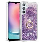 Microsonic Samsung Galaxy A05s Kılıf Glitter Liquid Holder Mor