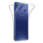 Microsonic Samsung Galaxy M20 Kılıf 6 tarafı tam full koruma 360 Clear Soft Şeffaf