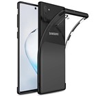 Microsonic Samsung Galaxy Note 10 Kılıf Skyfall Transparent Clear Siyah