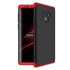 Microsonic Samsung Galaxy Note 9 Kılıf Double Dip 360 Protective Siyah Kırmızı