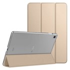 Microsonic Samsung Galaxy Tab S6 Lite 10 4 P610 Kılıf Slim Translucent Back Smart Cover Gold