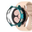 Microsonic Samsung Galaxy Watch 4 40mm Kılıf 360 Full Round Soft Silicone Koyu Yeşil