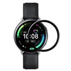 Microsonic Samsung Galaxy Watch Active 2 44mm Tam Kaplayan Temperli Cam Full Ekran Koruyucu Siyah