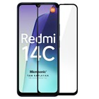 Microsonic Xiaomi Redmi A4 Tam Kaplayan Temperli Cam Ekran Koruyucu Siyah