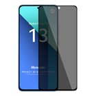 Microsonic Xiaomi Redmi Note 13 4G Privacy 5D Gizlilik Filtreli Cam Ekran Koruyucu Siyah