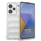 Microsonic Xiaomi Redmi Note 13 Pro Plus 5G Kılıf Oslo Prime Beyaz