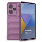 Microsonic Xiaomi Redmi Note 13 Pro Plus 5G Kılıf Oslo Prime Lila