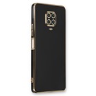 Microsonic Xiaomi Redmi Note 9 Pro Kılıf Olive Plated Siyah