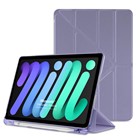 Microsonic Apple iPad Mini 6 2021 A2567-A2568-A2569 Kılıf Origami Pencil Lila