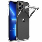 Microsonic Apple iPhone 13 Pro Max Kılıf Skyfall Transparent Clear Gümüş