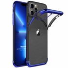 Microsonic Apple iPhone 13 Pro Max Kılıf Skyfall Transparent Clear Mavi