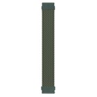 Microsonic Amazfit GTS 2 42mm Kordon Large Size 165mm Braided Solo Loop Band Koyu Yeşil