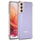 Microsonic Samsung Galaxy S21 FE Kılıf Shock Absorbing Şeffaf