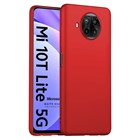 Microsonic Matte Silicone Xiaomi Mi 10T Lite Kılıf Kırmızı