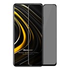 Microsonic Xiaomi Poco M3 Privacy 5D Gizlilik Filtreli Cam Ekran Koruyucu Siyah