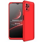 Microsonic Xiaomi Redmi Note 10 Kılıf Double Dip 360 Protective Kırmızı