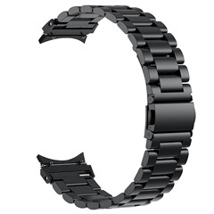 Microsonic Samsung Galaxy Watch FE Solid Steel Kordon Siyah